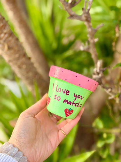 Love You So Matcha Pot