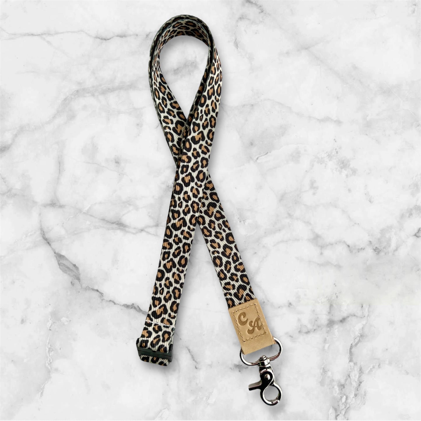 Leopard Lanyard