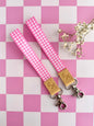 Pink Picnic Wristlet