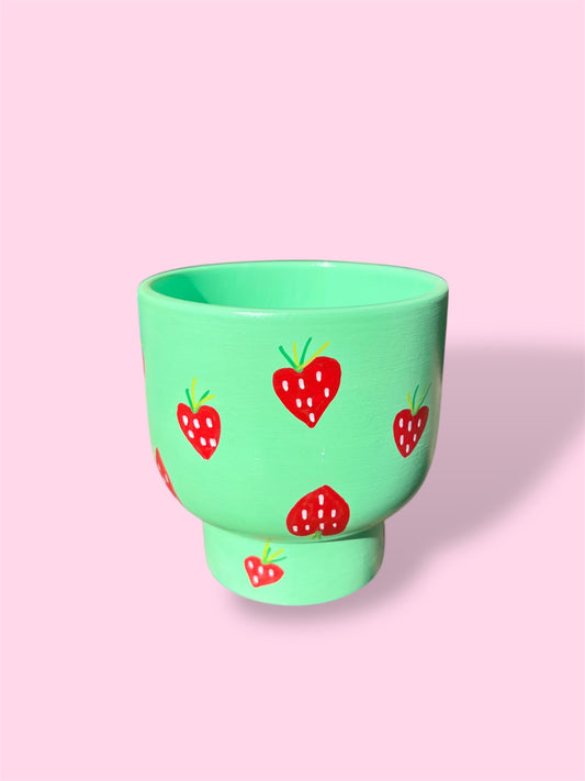 Strawberry Matcha Pot
