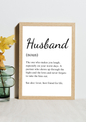 Husband Noun Frame