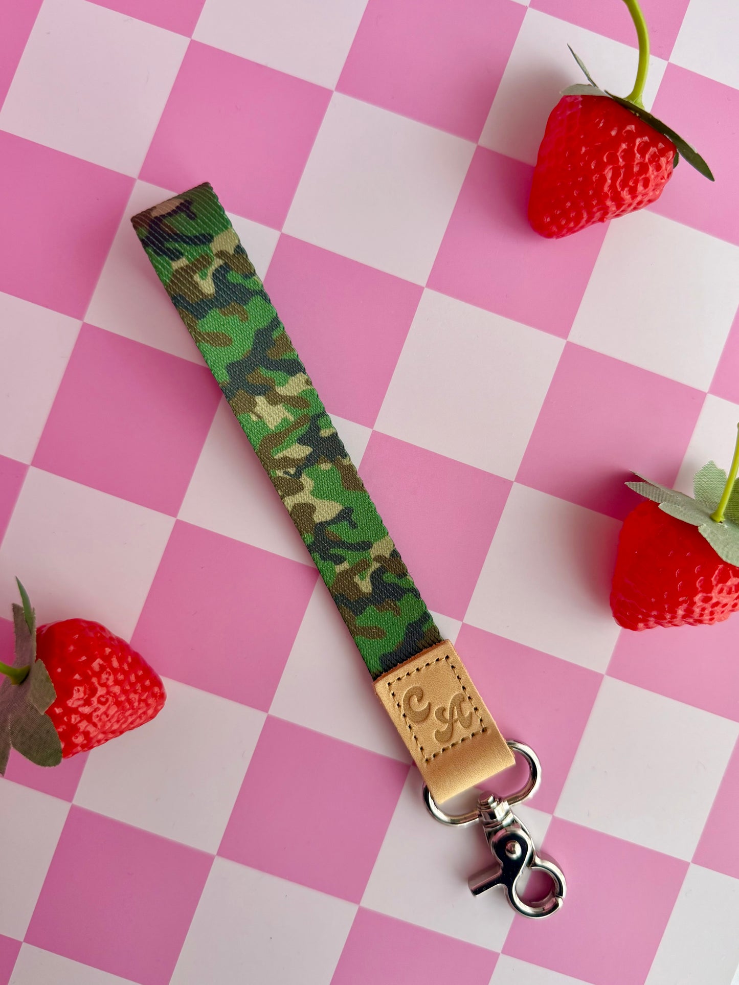 Green Escape Wristlet