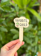 Wooden Plant Labels