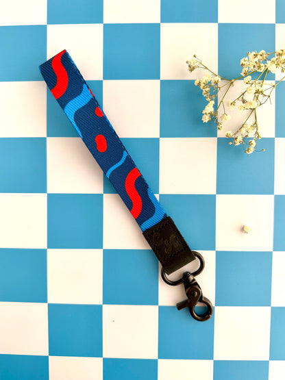 Retro Waves Wristlet