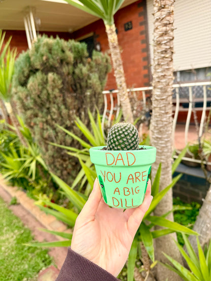 Dad Dill Pot - Green