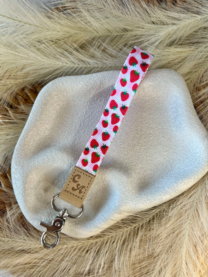 Strawberry Wristlet