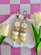 Daisy Keyring - Pearl