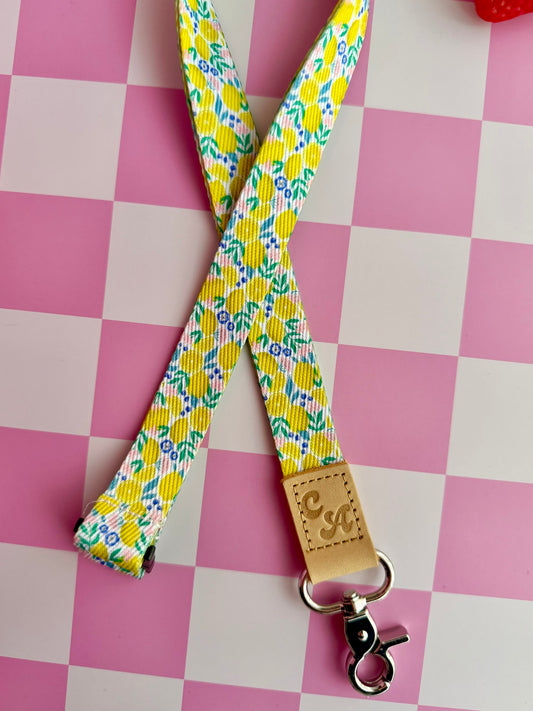 Lemon Bliss Lanyard