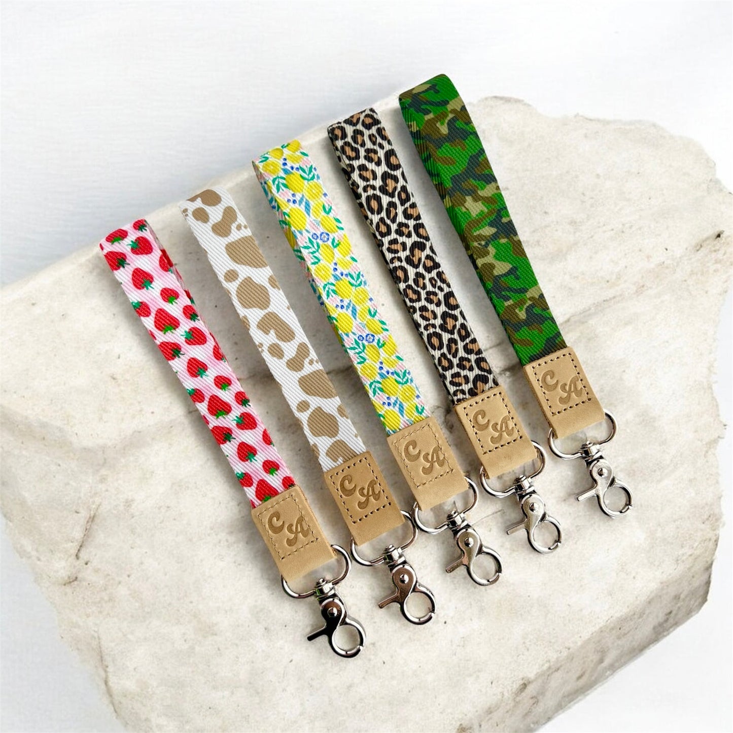 Leopard Wristlet