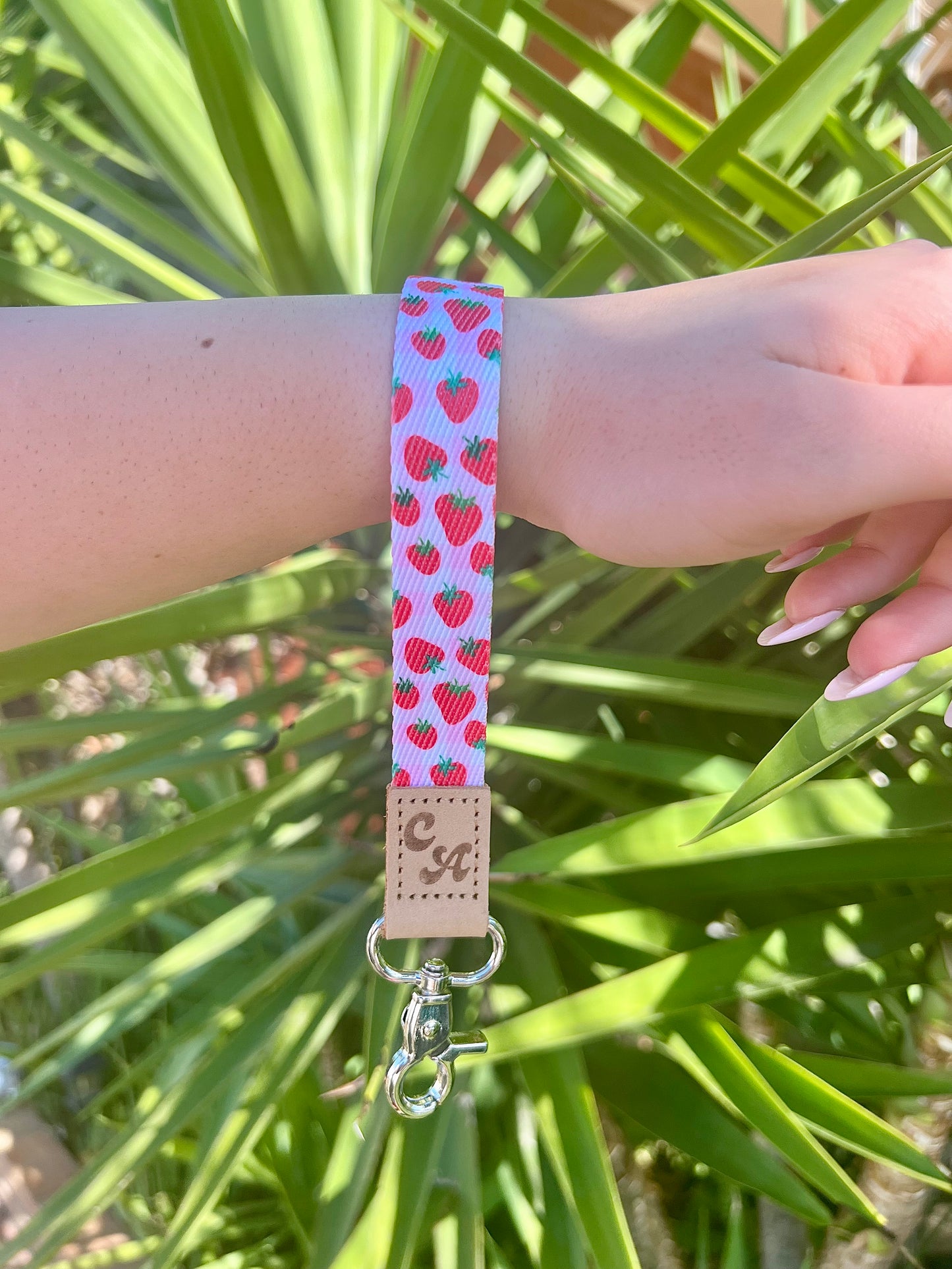Strawberry Wristlet
