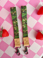 Green Escape Wristlet