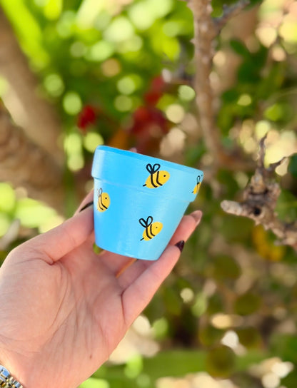 Bee Happy Pot