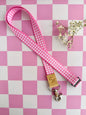 Pink Picnic Lanyard