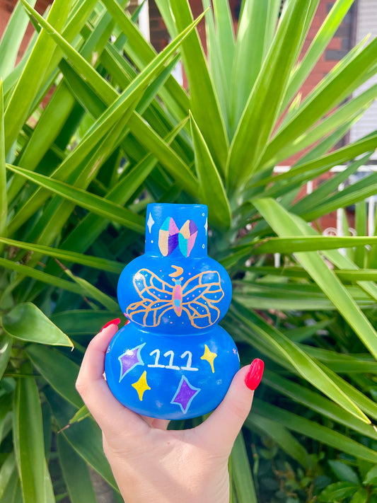 Custom Painted Vase