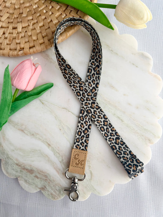 Leopard Lanyard