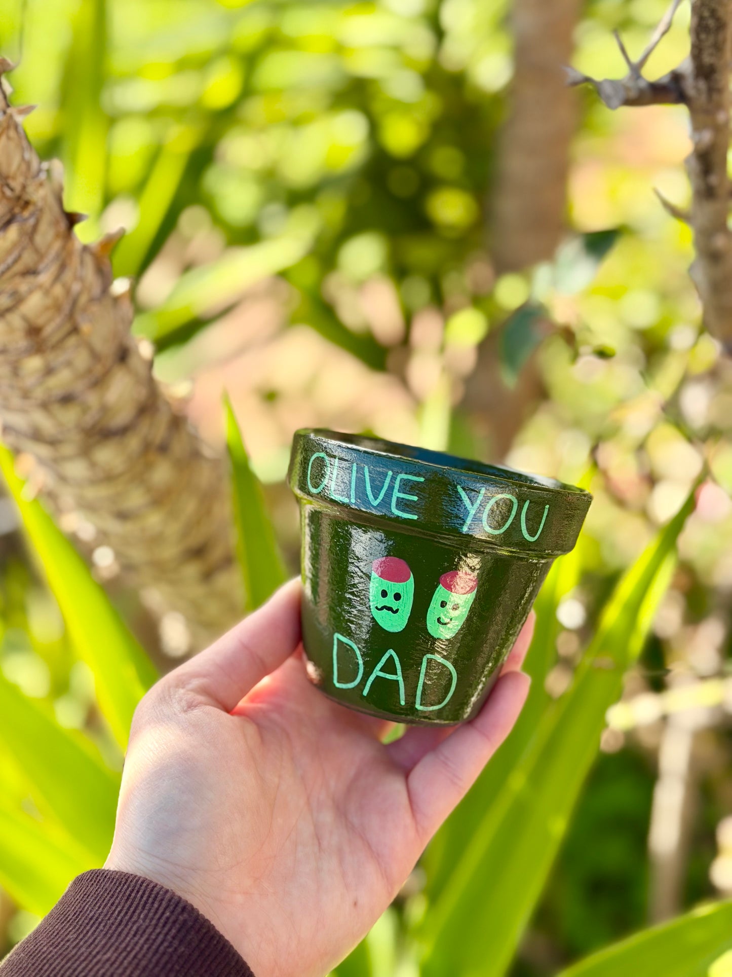 Dad Olive You Pot