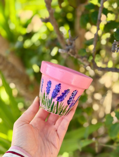 Lavender Goddess Pot