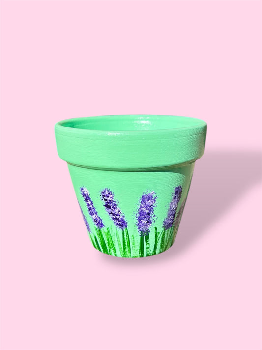 Lavender Pot - Lime