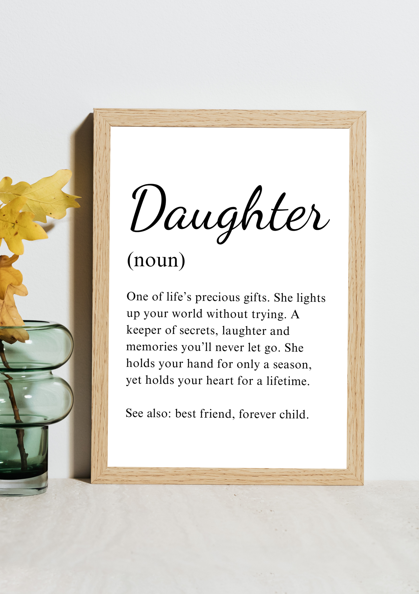 Daughter Noun Frame