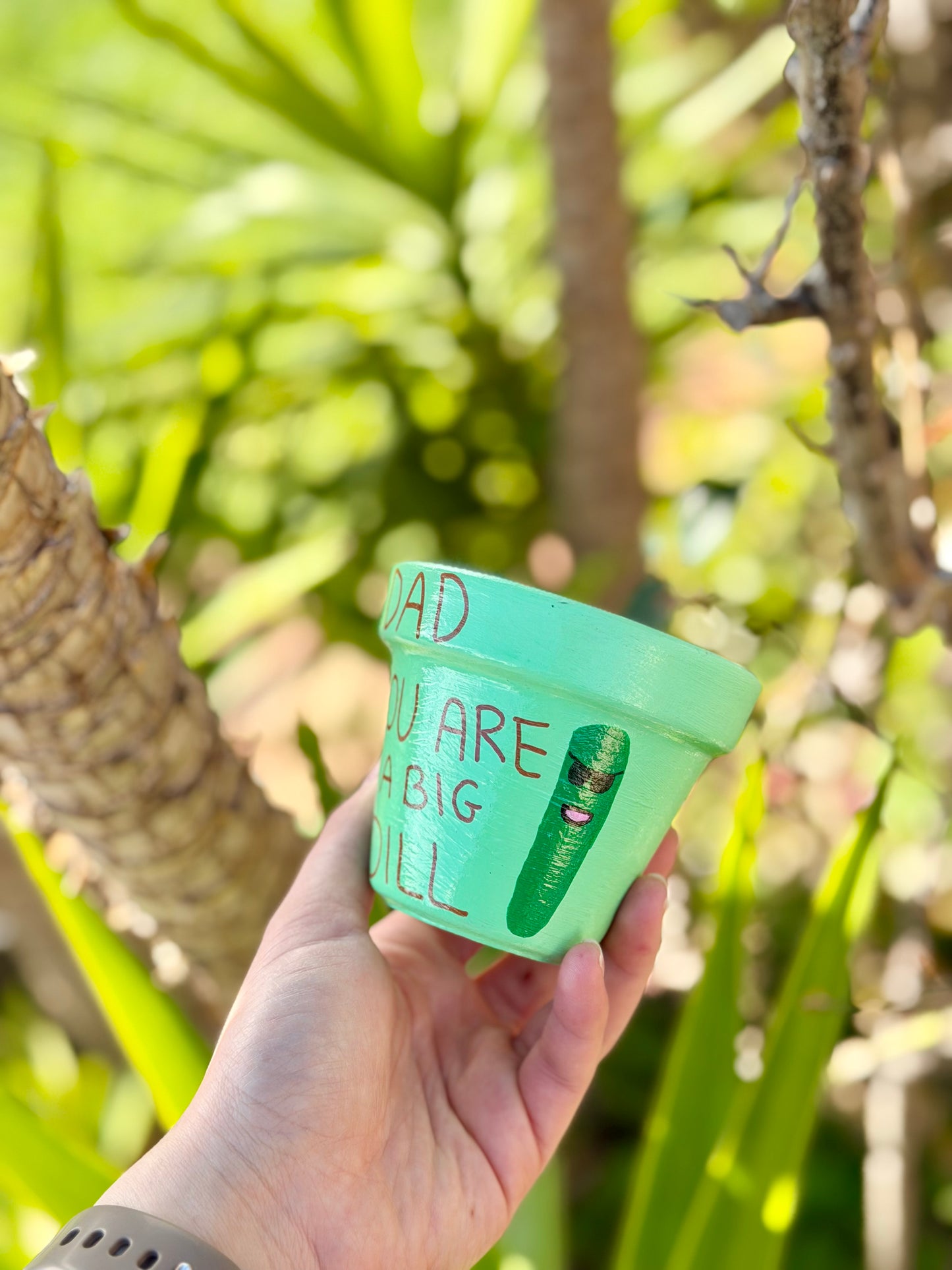 Dad Dill Pot - Green