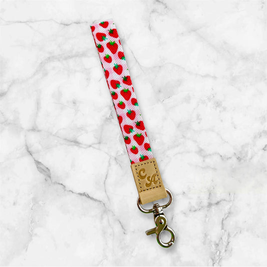 Strawberry Wristlet
