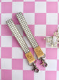 Mocha Check Wristlet