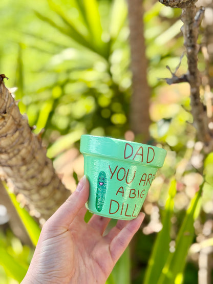 Dad Dill Pot - Green