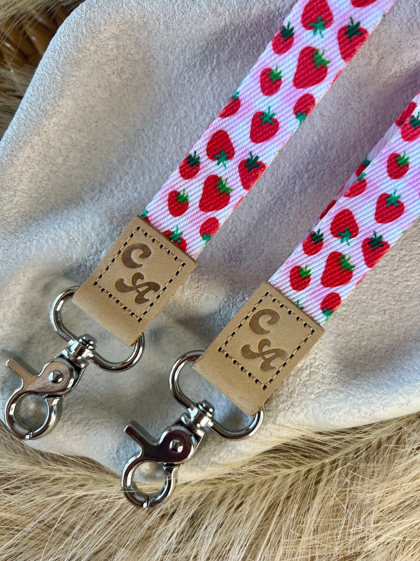 Strawberry Wristlet