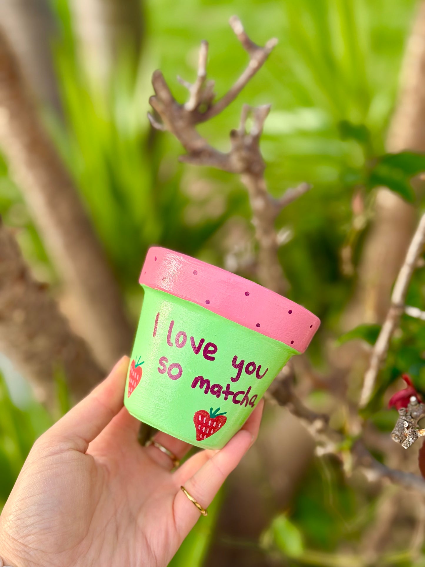 Love You So Matcha Pot