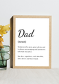 Dad Noun Frame