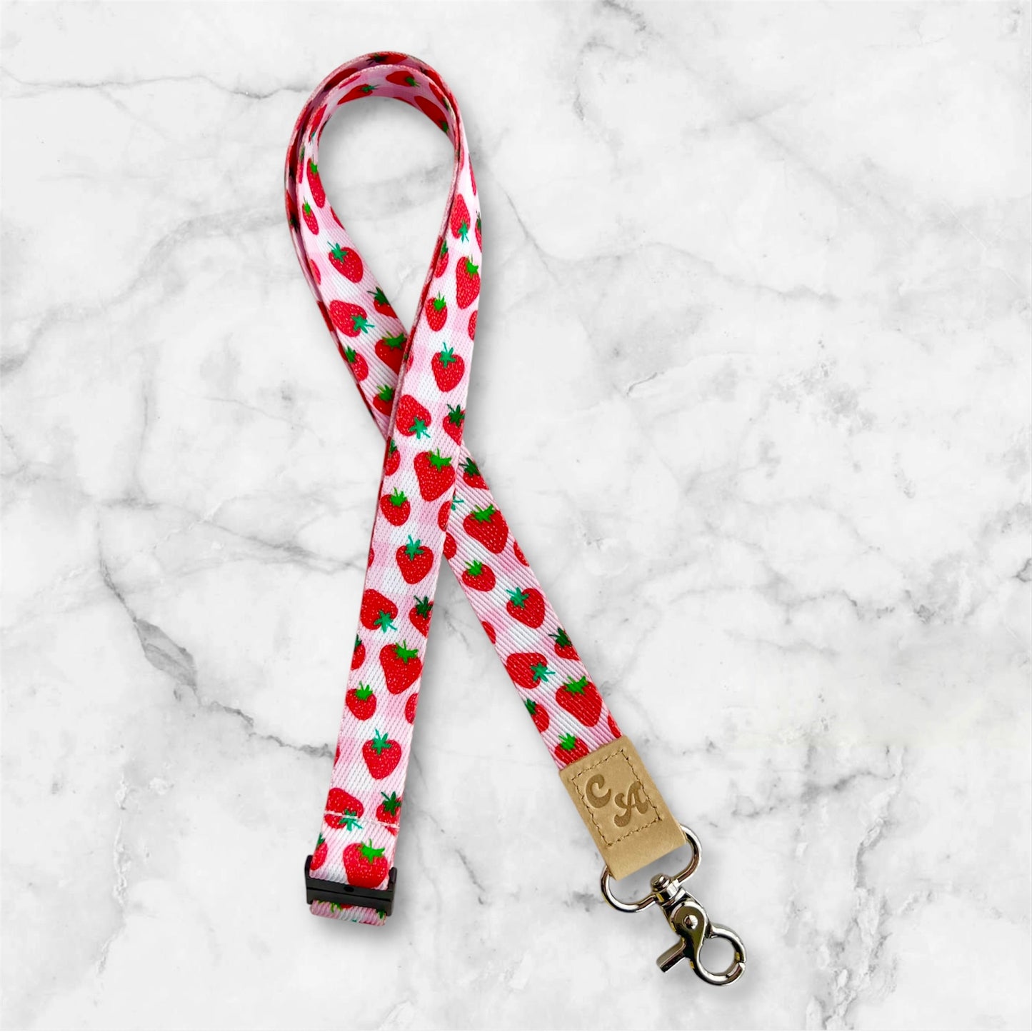 Strawberry Lanyard