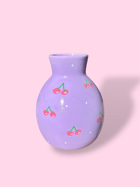 Cherry Vase - Lilac