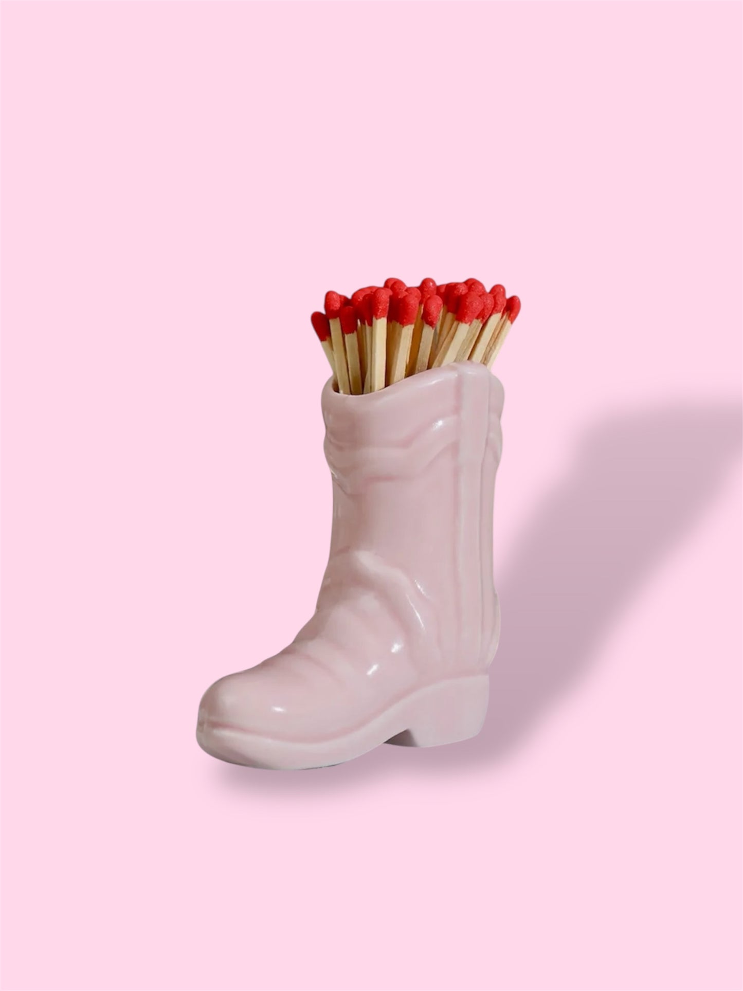 Cowboy Boot Match Holder - Pink