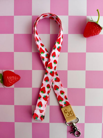 Strawberry Fields Lanyard