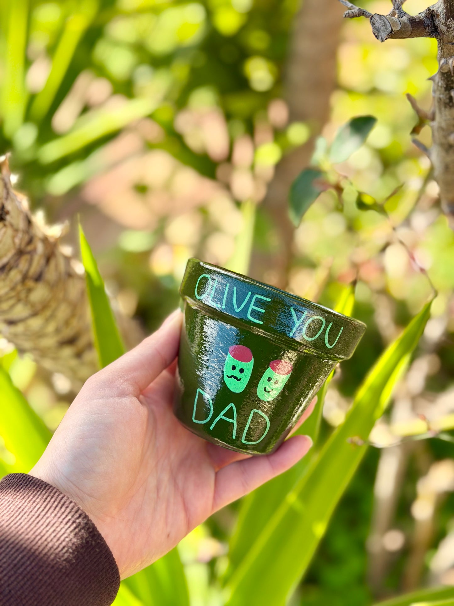 Dad Olive You Pot