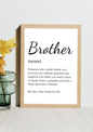 Brother Noun Frame
