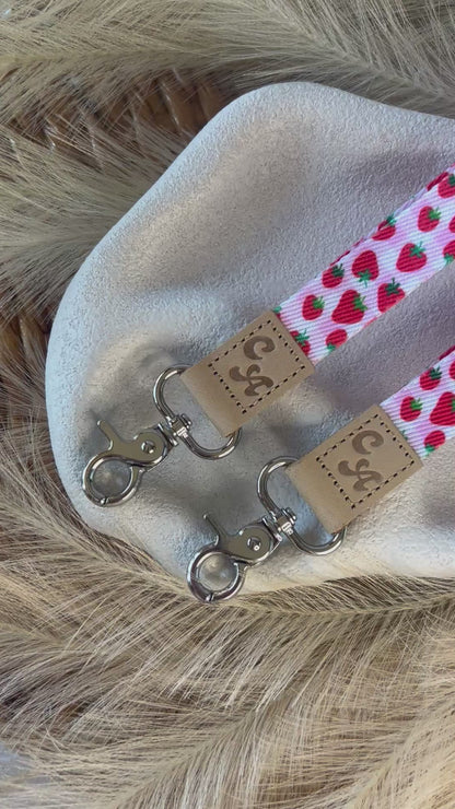 Strawberry Wristlet