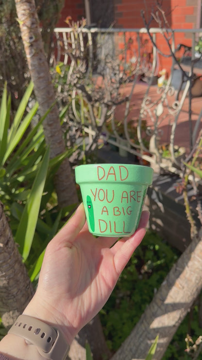 Dad Dill Pot - Green